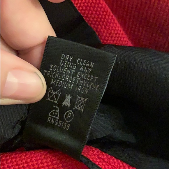 Red Lafayette 148 linen & cotton jacket adorable - Picture 6 of 6